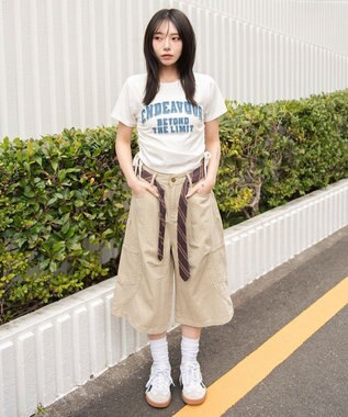 WEGO クラフトデザインサイドドロストT 柄1