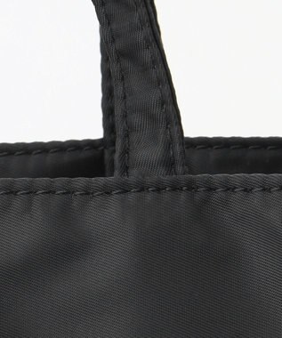 ANY 【A4サイズ収納可】縦型リボンサブトートバッグ ブラック