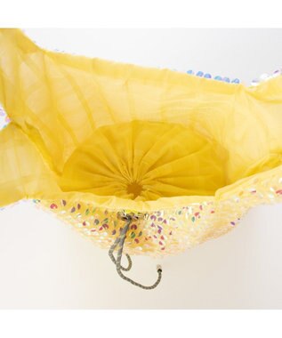 UNBILLION カシュカシュ cachecache / ゆらゆらスパンコールショッパー イエロー