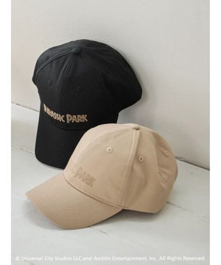 Green Parks ■ＪＵＲＡＳＳＩＣ　ＰＡＲＫ　ロゴ刺しゅうＣＡＰ Black