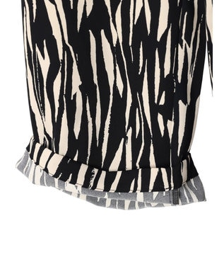 AMERICAN HOLIC サラッとＬｅａｆモチーフパンツ Black