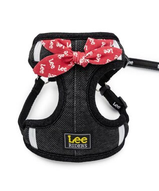 PET PARADISE Lee ループノット ハーネス＆リード 小型犬 Ｓ ブラック