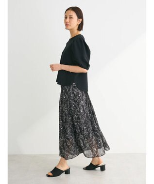 Green Parks ・ＳＵＧＡＲ　ＳＰＯＯＮ　ランタンスリーブプルオーバー Black