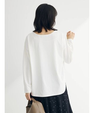 Green Parks ・ＳＵＧＡＲ　ＳＰＯＯＮ　ボートネックロンＴＥＥ Off White