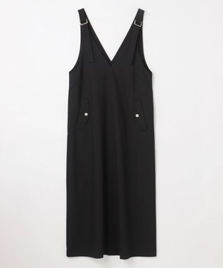 ANY L イージーケアジャンパースカート ブラック