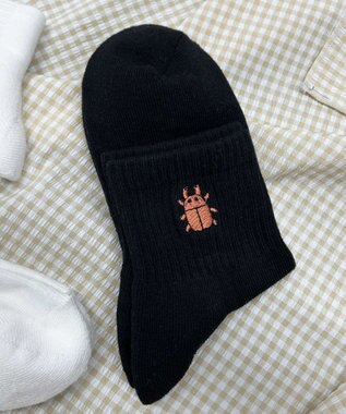 WEGO インセクト底パイルアンクルソックス