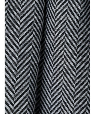 Green Parks ・ｆｕｒｒｙ　ｒａｔｅ　ヘリンボーンタックジャケット Black