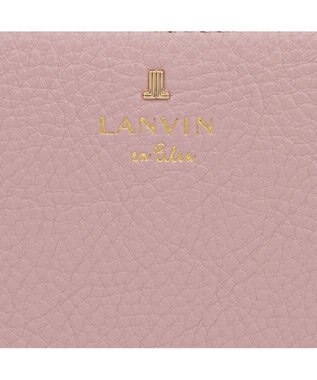 LANVIN en Bleu メラニー ラウンドファスナー長財布 ピンク