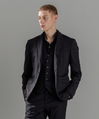 JOSEPH HOMME 【LEON 掲載】ウーステッドモックロディ ジャケット グレー系1