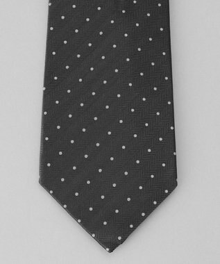 GOTAIRIKU GOTAIRIKU別注【日本製】シルク ネクタイ_小ドット グレー系8