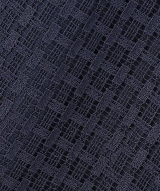 ICB グリッドパターンレース スカート ダルブルー