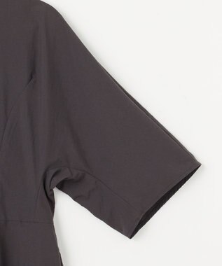 NAVE 【ReNAVE・洗える/撥水加工/接触冷感/UVケア/セットアップ】ナイロンタスラン ワンピース グレー系