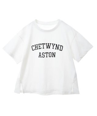 Green Parks 汗染み防止カレッジロゴボックスＴシャツ Charcoal Gray