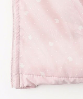 ANY KIDS 【洗濯機OK】中綿リボンコート ピンク