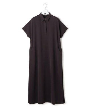 23区 【先行予約】ドライ2WAYツイル ワンピース ダークブラウン系