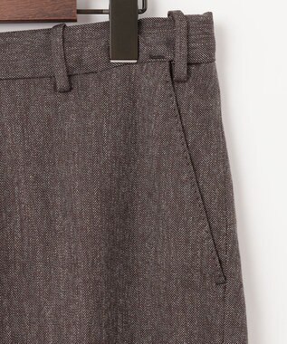 JOSEPH ABBOUD 【キングサイズ・ウエストも伸びる！/暖か起毛裏地付/2WAYストレッチ/ オーガニック】オーガニックコットン ウオーム パンツ ベージュ系