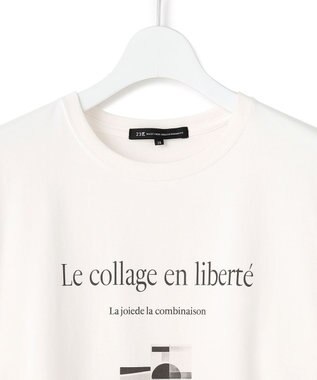 23区 L 【洗える】Le collage ロゴロンTEE ホワイト系