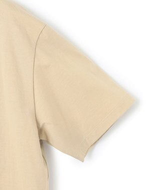 23区 L 【SLOW/一部店舗限定】ヴィンテージライク ロゴ Tシャツ ベージュ系