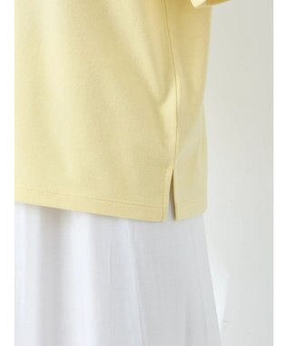 earth music&ecology フレア袖レースプルオーバー Light Yellow