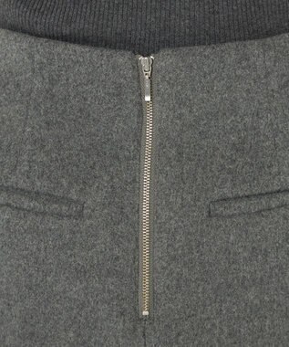 uncrave プルーフ メルトン ミニスカート（uncrave STANDARD） トップグレー