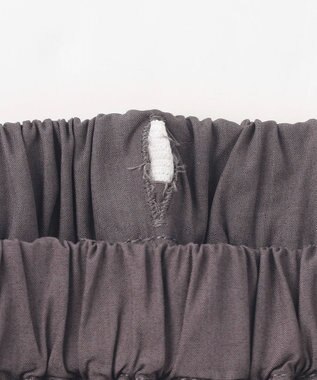 ANY KIDS ポプリン ハーフパンツ チャコール