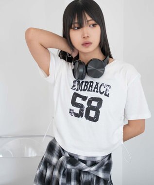 WEGO グラフィックドロストショートT 柄7