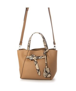 UNBILLION カシュカシュ cachecache / ベルトディテールフェイクレザートート アソート