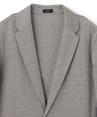 JOSEPH HOMME ハイゲージモックロディ　カットソージャケット ライトグレー系