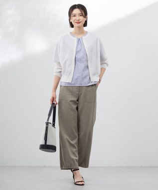 J.PRESS LADIES 【2way】Bucket キャンバス バッグ ブラック系