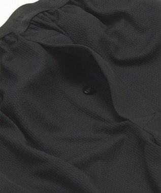 WACOAL MEN インナーボトム　【ムレからの解放】　吸放湿性　吸汗速乾　ひざ下丈　前開き　/ ブロス　GS3330 ブラック