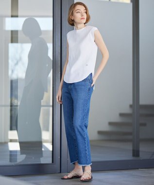 BEIGE， COSMOS / フレンチスリーブトップス White