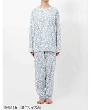 tsumori chisato SLEEP ツモリチサト パジャマ 長袖 長ズボン 綿混(本体) パイル素材 UDX538 /ワコール アイボリー
