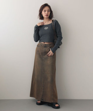 Green Parks ＥＧＯＩＳＴピグメントリブプルオーバー Gray