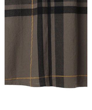 CRAFT STANDARD BOUTIQUE 先染めチェック（大）スカート Khaki