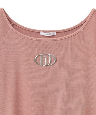 Green Parks ＥＧＯＩＳＴピグメントリブプルオーバー Orange