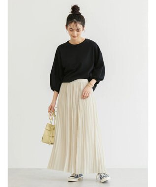 AMERICAN HOLIC 袖ボリューム半袖カットプルオーバー Off White