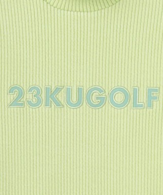23区GOLF カラー豊富！【WOMEN】【吸湿発熱】グランサーモ モックネック カットソー ライトグリーン系