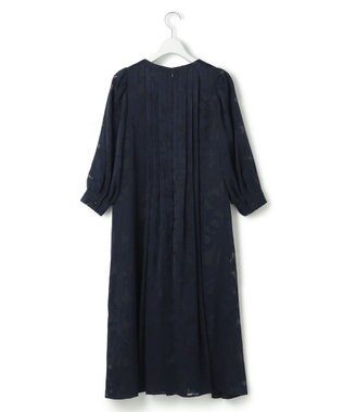 23区 L 【APPLAUDIR】フローラルオパール ドレス ネイビー系