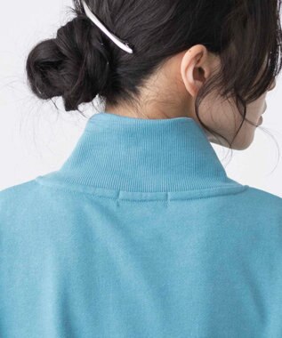 WEGO ハーフジップBIGスウェット ブルーその他