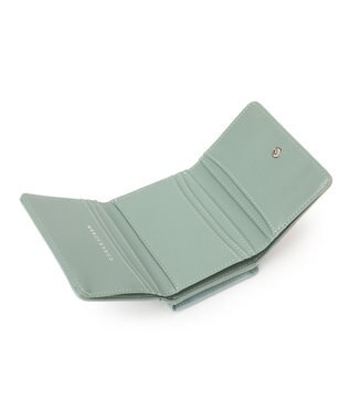 style code 【MERCURYDUO/マーキュリーデュオ】ダイアナ　トリコカラー口金ミニ財布 ミント