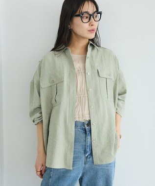 CRAFT STANDARD BOUTIQUE とろみワークシャツ