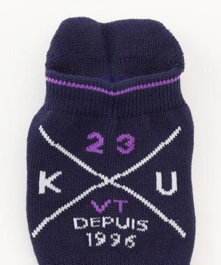 23区GOLF 【WOMEN】アンクルソックス ネイビー系