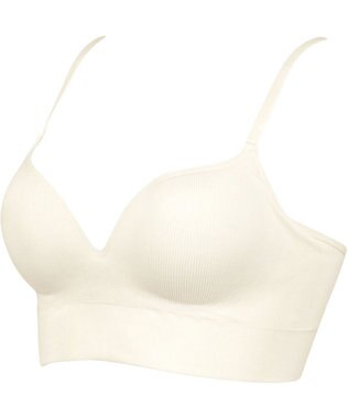 WACOAL ノンワイヤーブラ 【GOCOCi ゴコチ】 ぴったりフィット アンダー部分のズレを軽減 洗濯機洗い可能(ネット使用) ブラトップ レディース ハーフトップ CGG255 /ワコール アイボリー