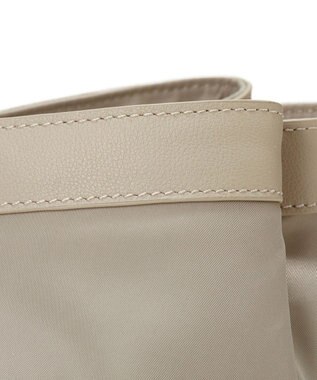 TOPKAPI 【Breath TOPKAPI】防水ナイロン レザーコンビ ショルダーバッグ ベージュ