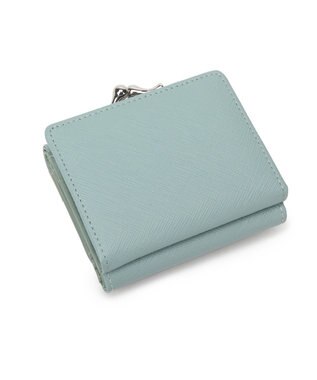 style code 【MERCURYDUO/マーキュリーデュオ】ダイアナ　トリコカラー口金ミニ財布 ミント