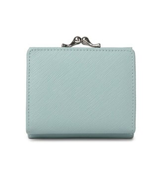 style code 【MERCURYDUO/マーキュリーデュオ】ダイアナ　トリコカラー口金ミニ財布 ミント