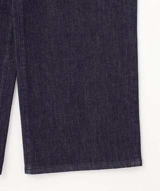 自由区 【洗える】ウスカルデニム ワイドパンツ インディゴ