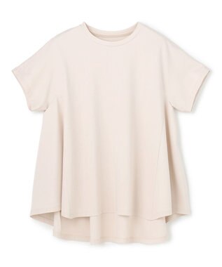 UNFILO 【一部店舗限定カラー】BEAUTY FORM-T フレアTシャツ グレージュ