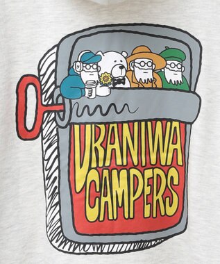 CRAFT STANDARD BOUTIQUE URANIWAプリントパーカー Oatmeal