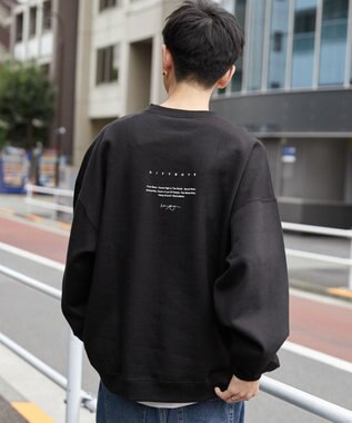 WEGO CITYBOYSプルオーバー ブラック